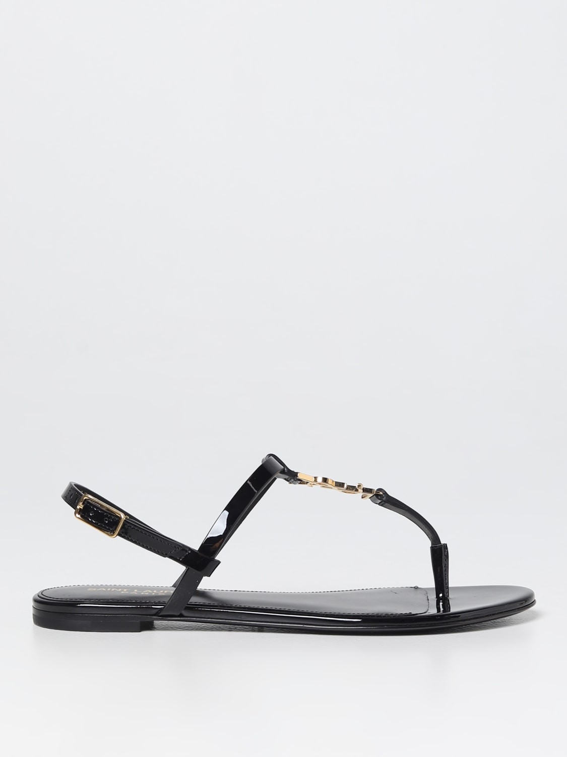 SAINT LAURENT HEELED SANDAL: Shoes woman Saint Laurent, Black - Img 1