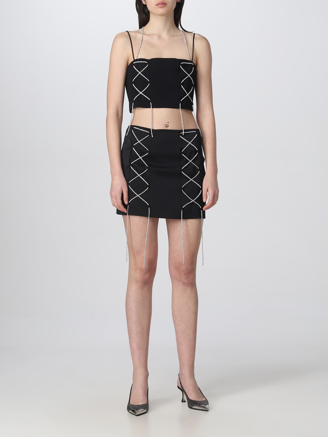 GIUSEPPE DI MORABITO TOP: Pull femme Giuseppe Di Morabito, Noir - Img 2