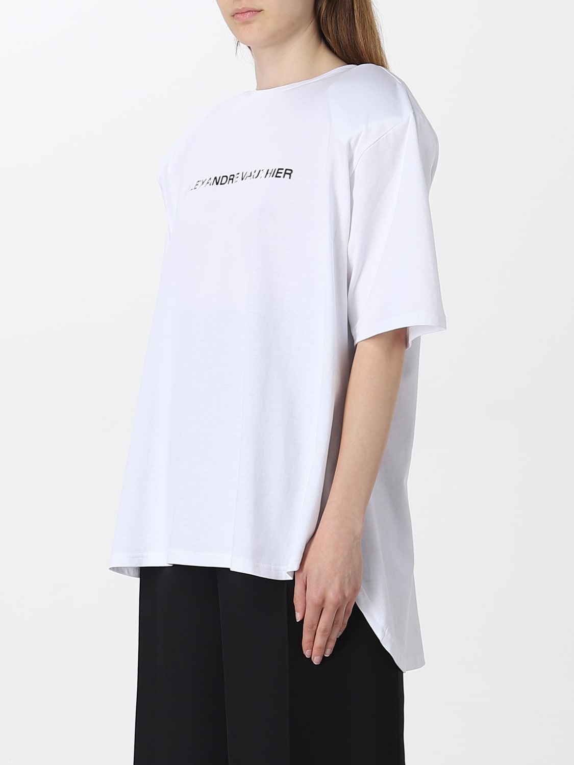 ALEXANDRE VAUTHIER T-SHIRT: T-shirt damen Alexandre Vauthier, Weiß - Img 4