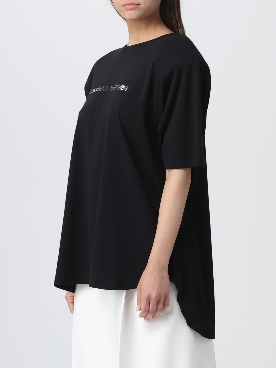 ALEXANDRE VAUTHIER T-SHIRT: T-shirt woman Alexandre Vauthier, Black - Img 4