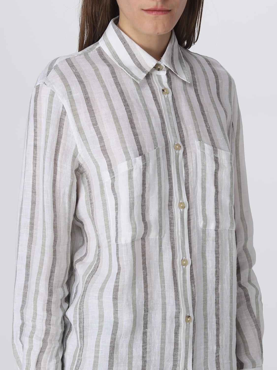 FAY SHIRT: Shirt woman Fay, Grey - Img 3