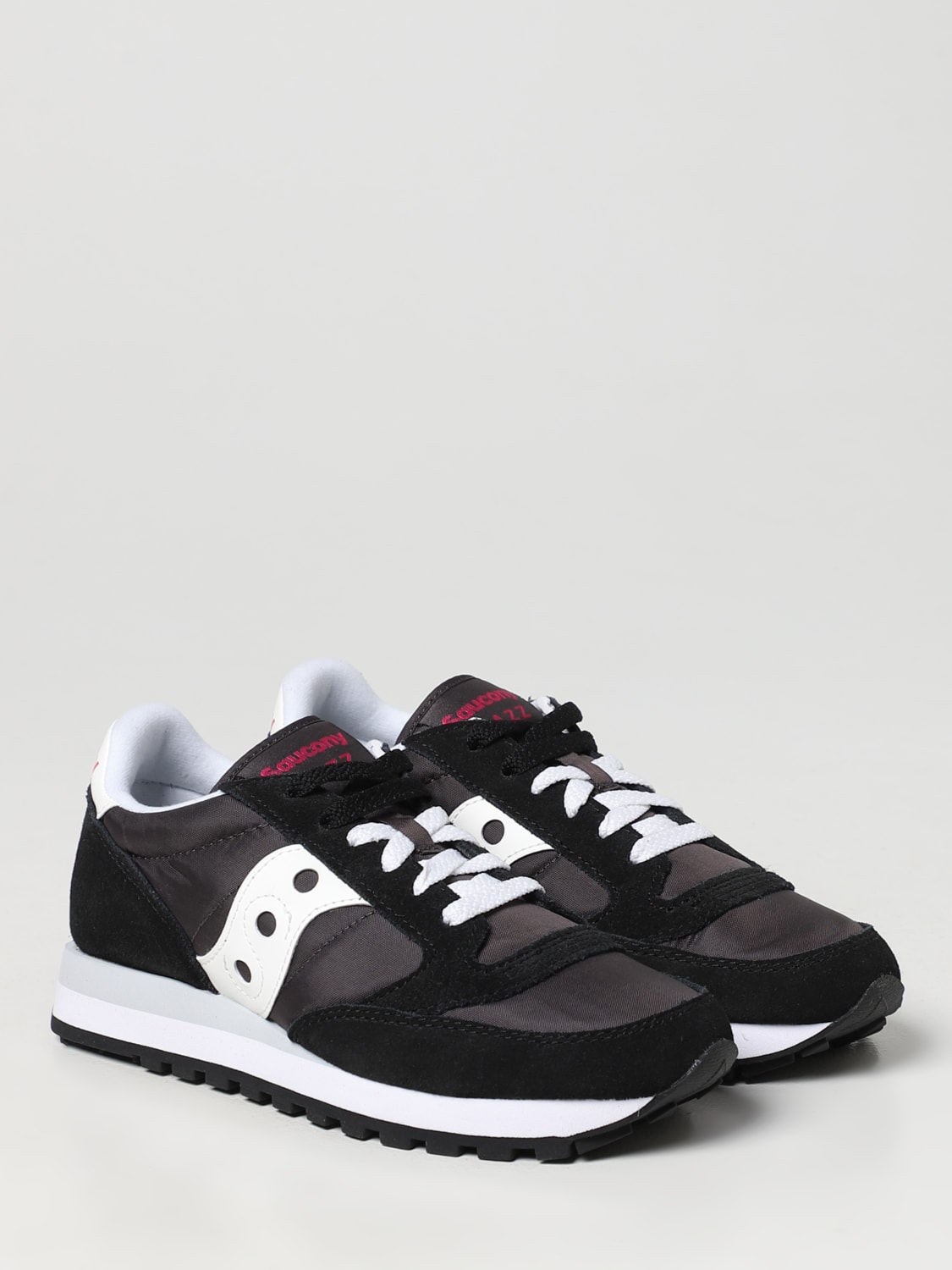 SAUCONY SNEAKERS: Sneakers Jazz Original Saucony in suede e nylon, Nero - Img 2