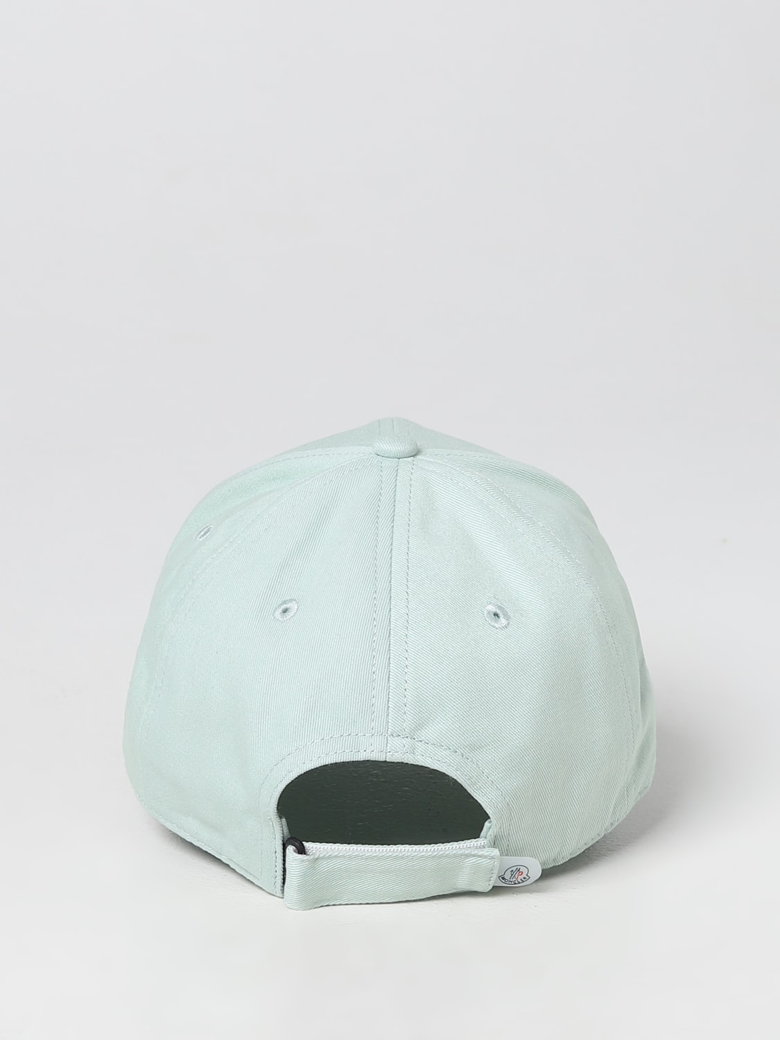 MONCLER HAT: Moncler hat in cotton, Water - Img 3