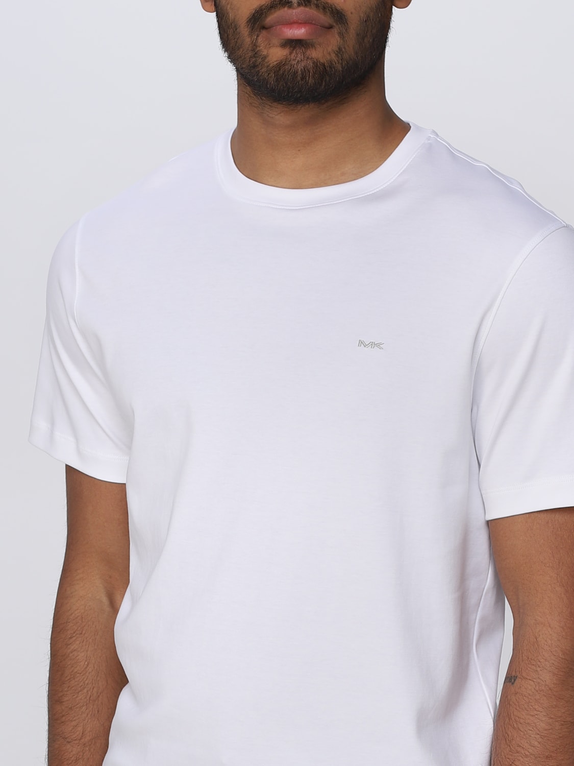 MICHAEL KORS T-SHIRT: Michael Kors Basic T-Shirt, White - Img 3
