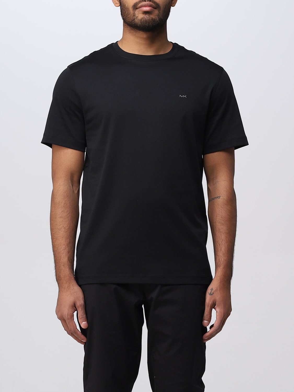 MICHAEL KORS T-SHIRT: Michael Kors Basic T-Shirt, Black - Img 1