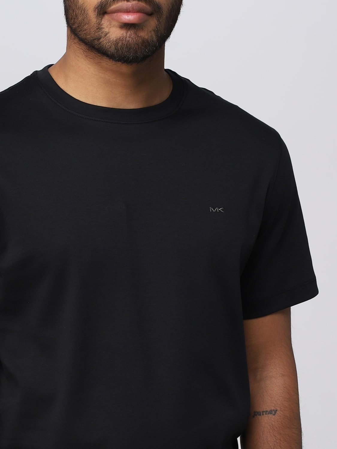 MICHAEL KORS T-SHIRT: Michael Kors Basic T-Shirt, Black - Img 3