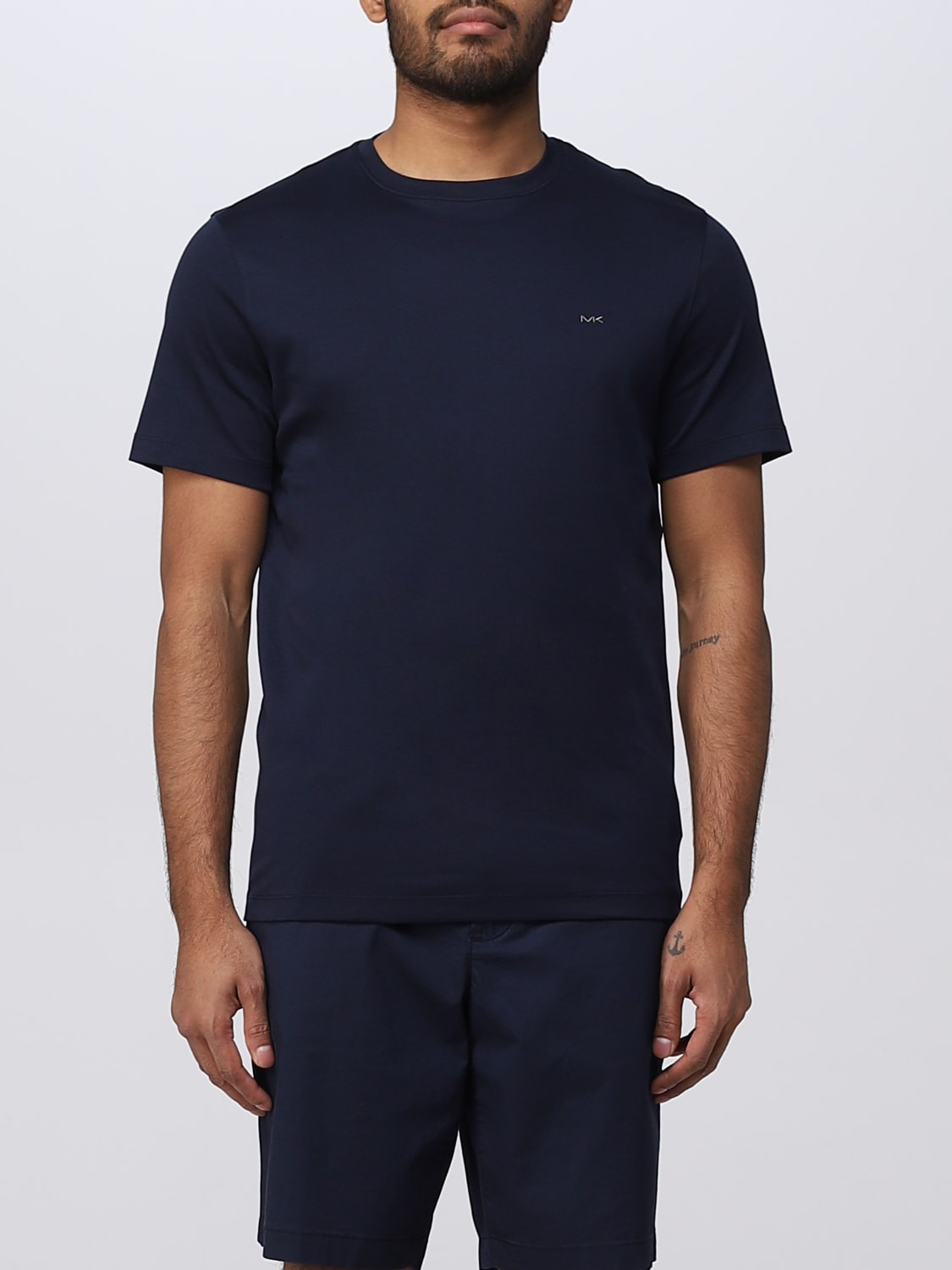 MICHAEL KORS ФУТБОЛКА: Футболка Мужское Michael Kors, Синий - Img 1