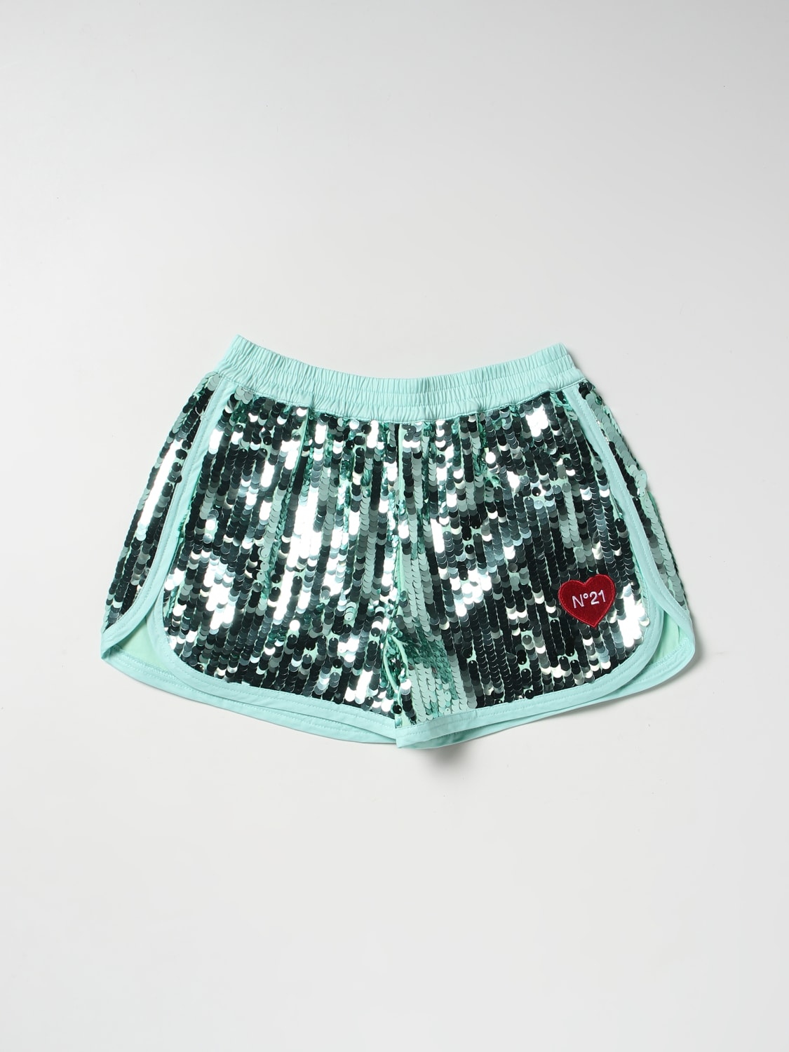 N° 21 SHORTS: Hose kinder N° 21, Grün - Img 1