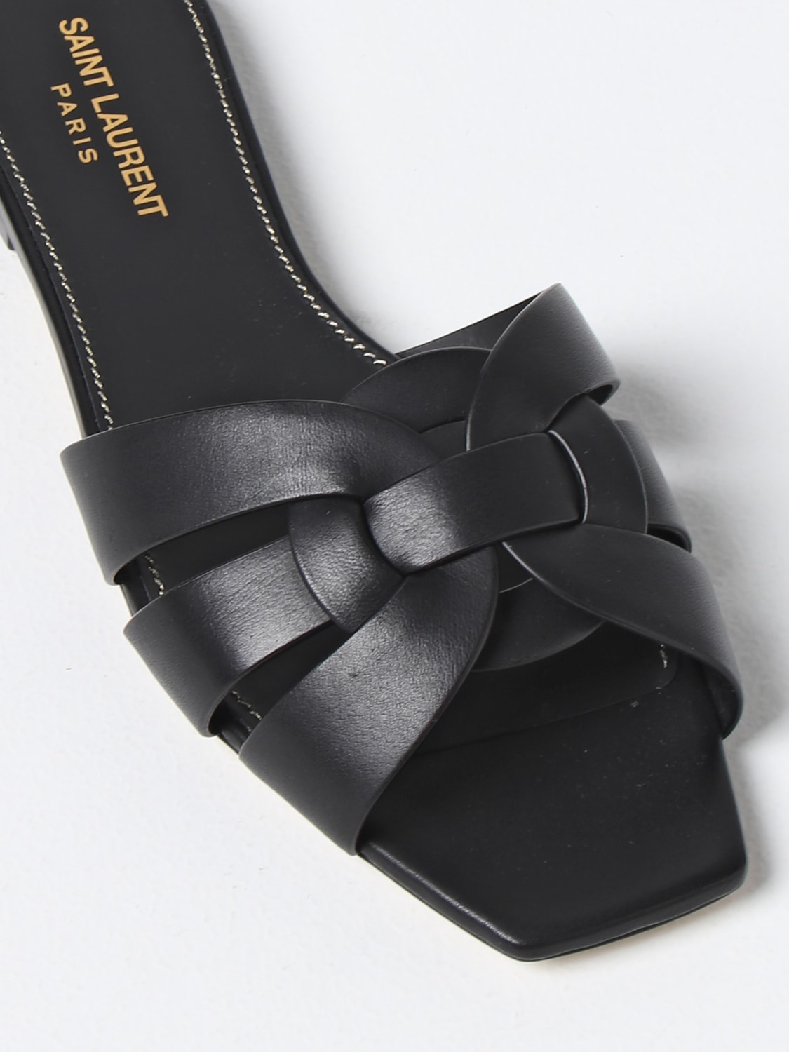 SAINT LAURENT SANDALEN MIT ABSATZ: Schuhe damen Saint Laurent, Schwarz - Img 4