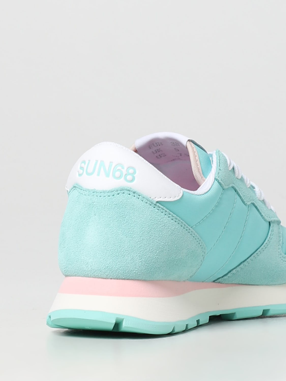 SUN68 SNEAKERS: Sneakers Ally Sun 68 in suede e nylon, Acqua - Img 3
