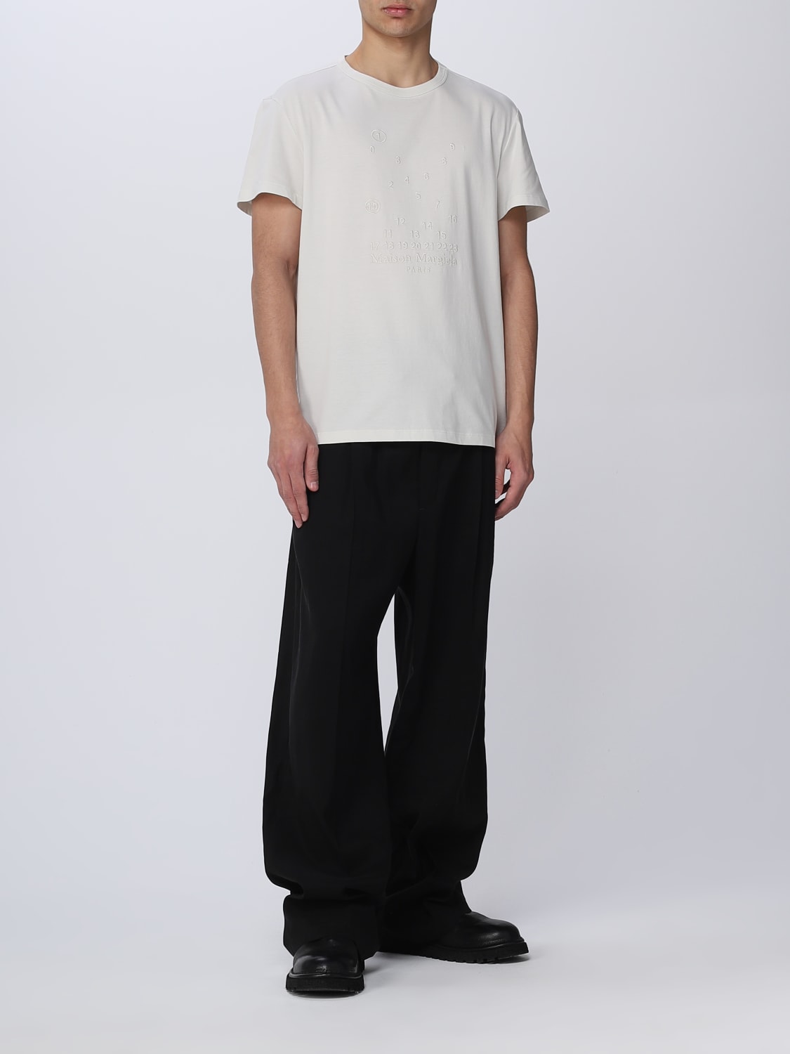 MAISON MARGIELA T-SHIRT: T-shirt homme Maison Margiela, Blanc - Img 2