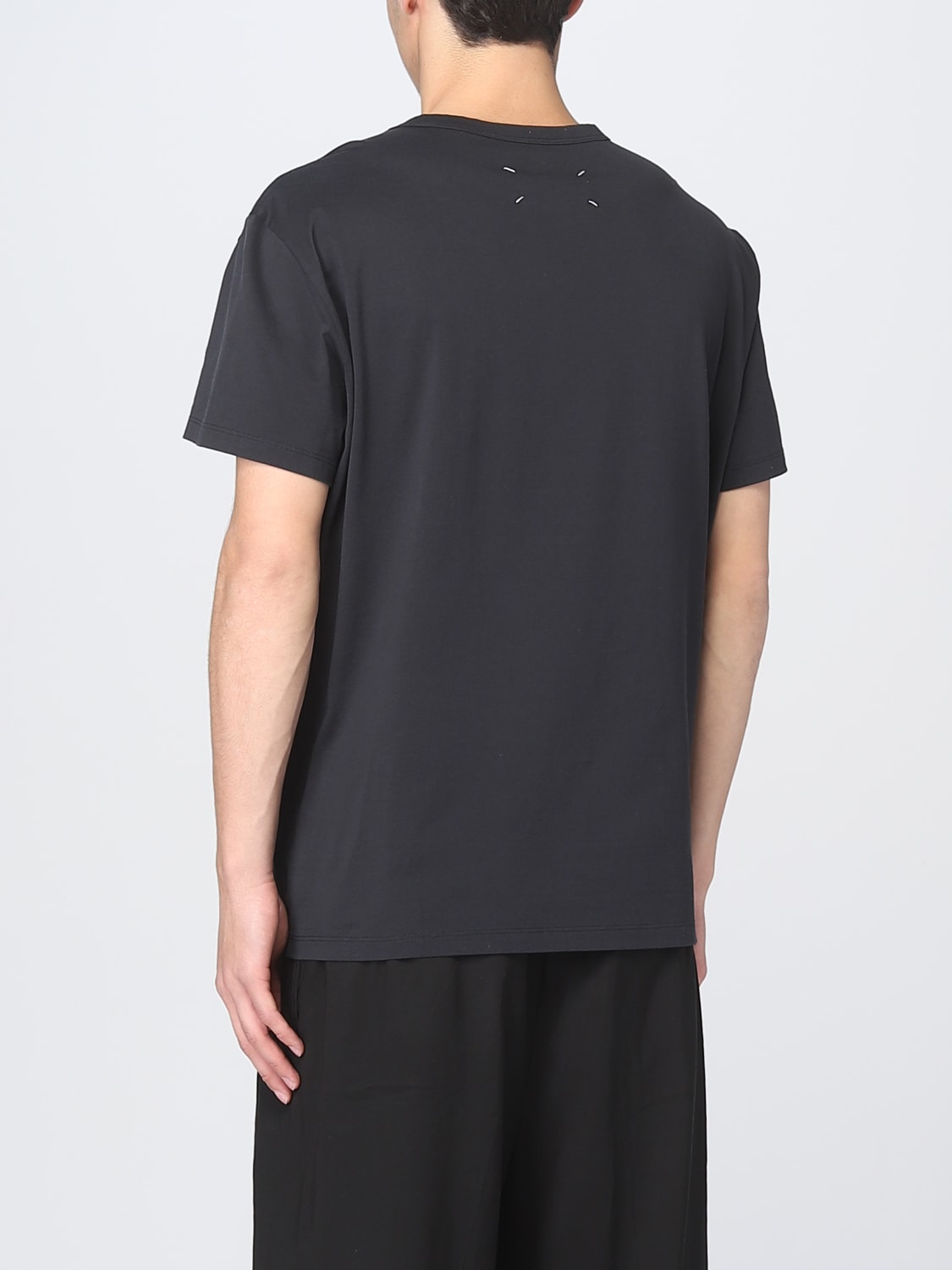 Maison Margielaアウトレット:Tシャツ メンズ - グレー Maison Margielaアウトレット:Tシャツ メンズ - グレー