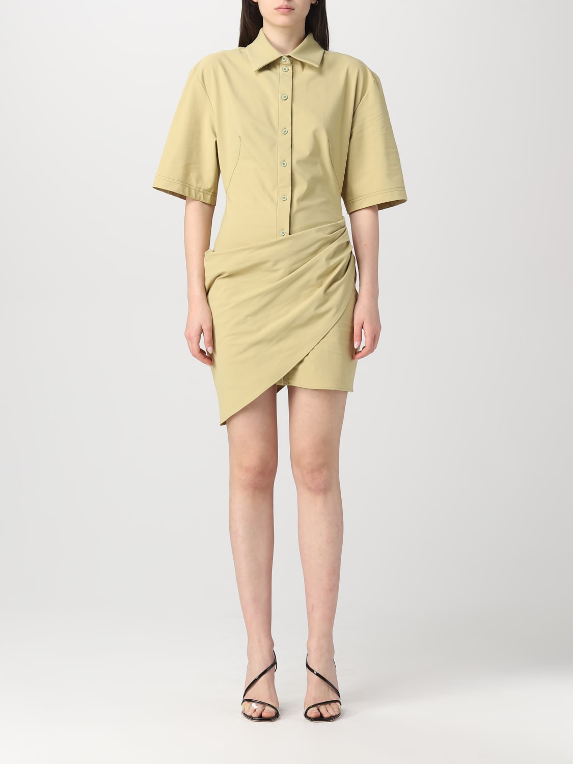 JACQUEMUS DRESS: Dress woman Jacquemus, Beige - Img 1