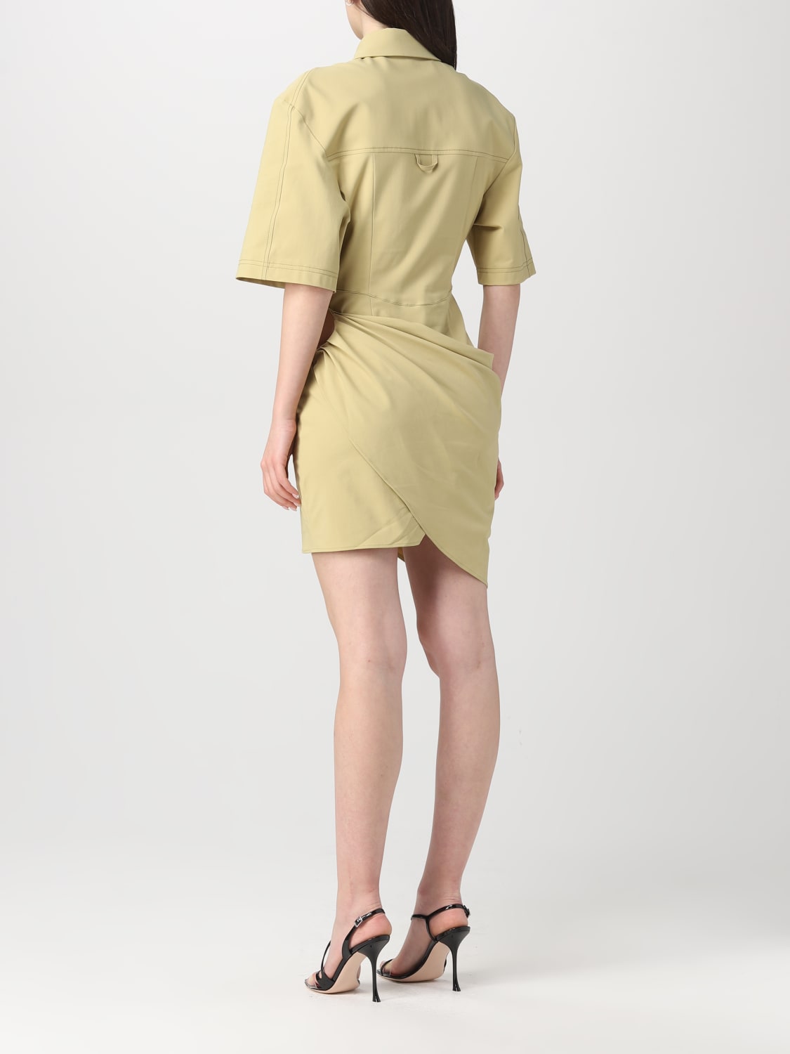 JACQUEMUS DRESS: Dress woman Jacquemus, Beige - Img 2