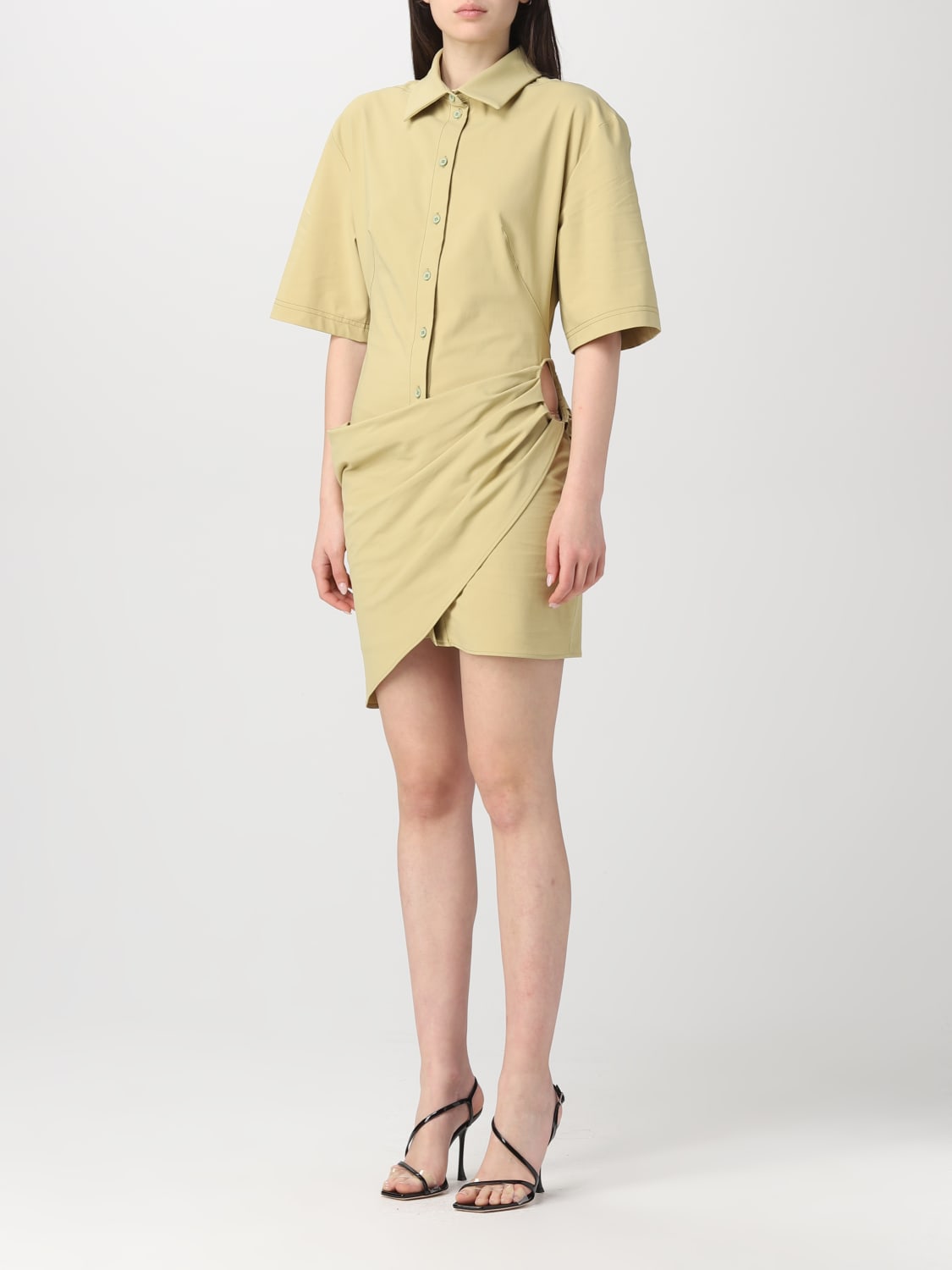 JACQUEMUS DRESS: Dress woman Jacquemus, Beige - Img 3