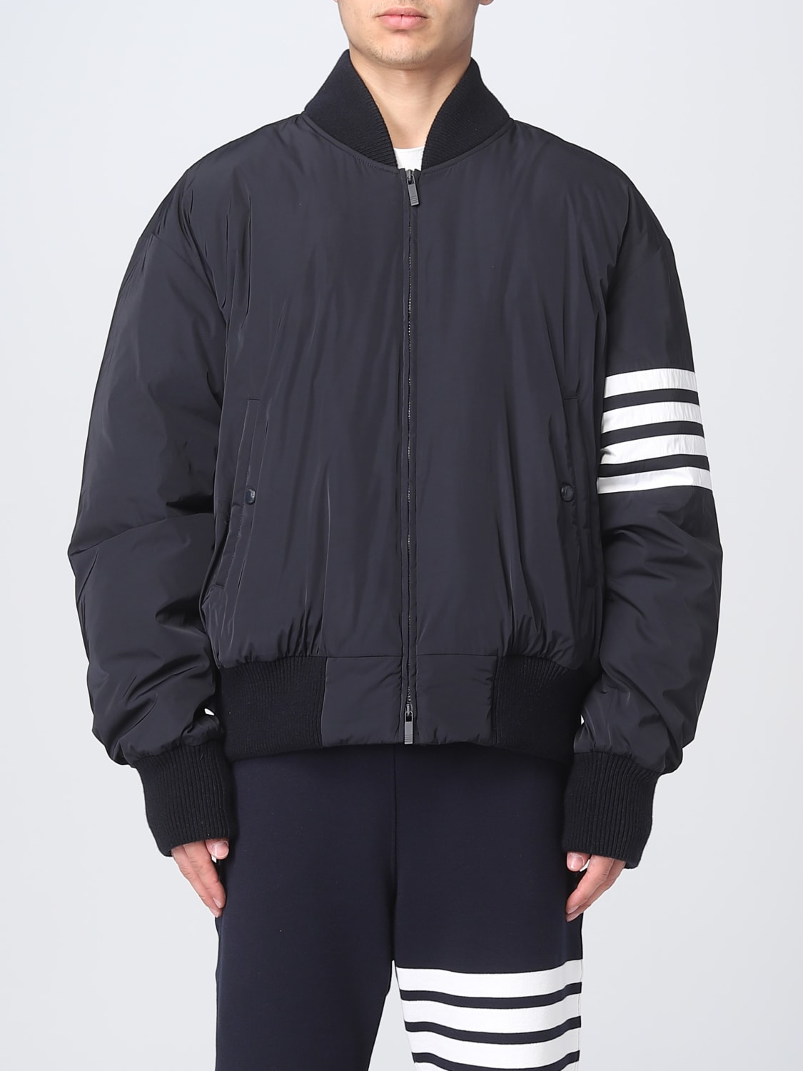 THOM BROWNE JACKET: Jacket men Thom Browne, Blue - Img 1