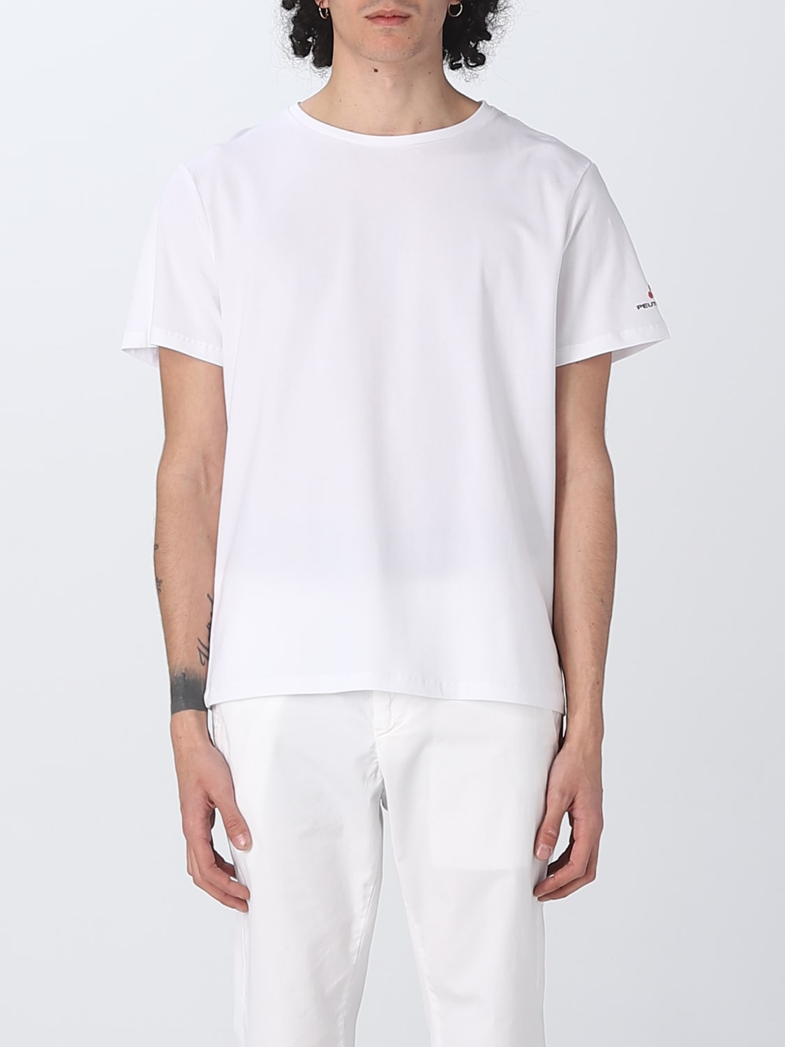 PEUTEREY T-SHIRT: T-shirt Peuterey in cotone, Bianco - Img 1