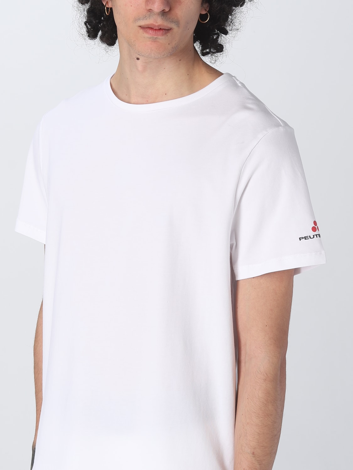 PEUTEREY T-SHIRT: T-shirt Peuterey in cotone, Bianco - Img 3