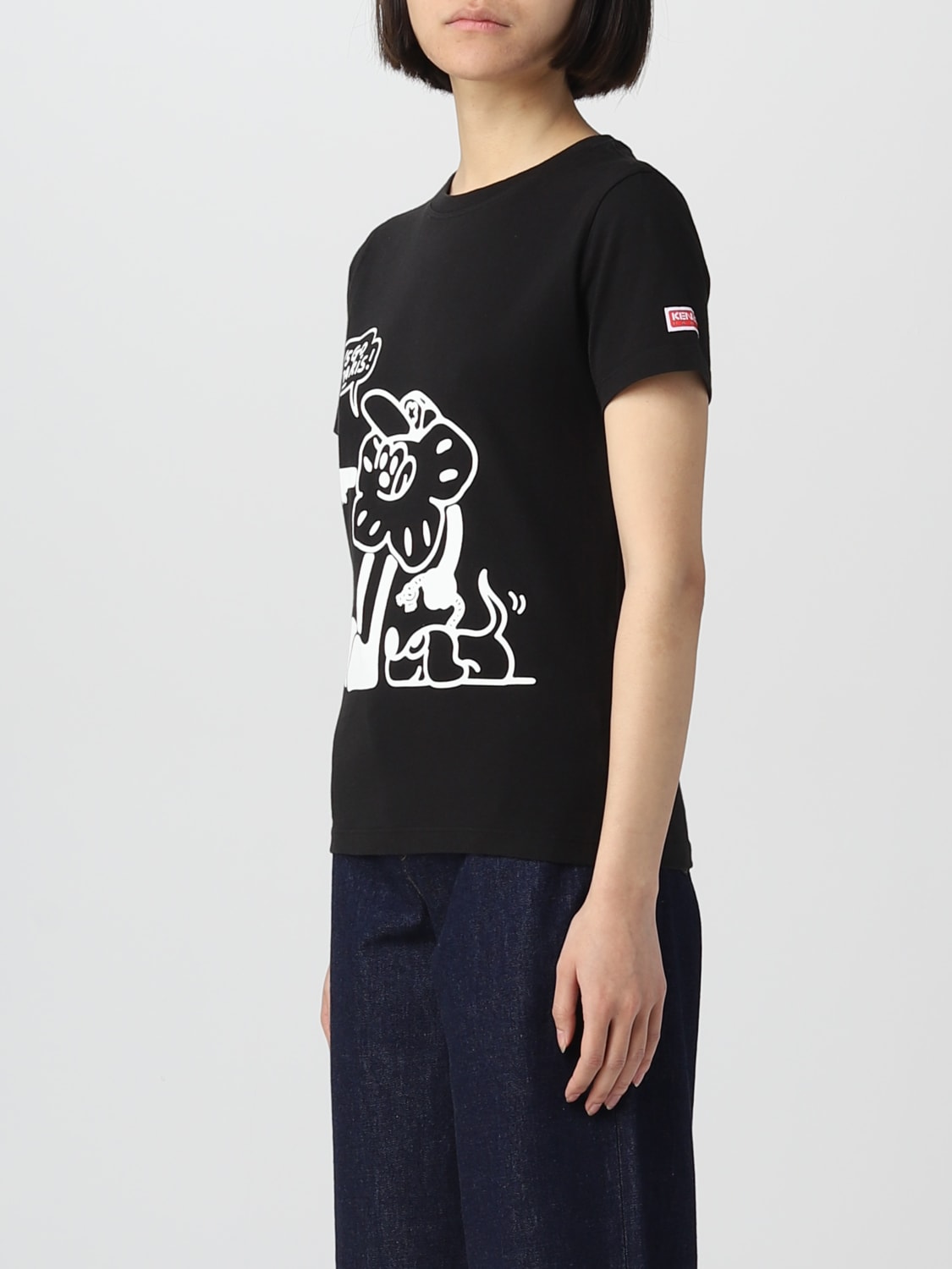 KENZO CAMISETA: Camiseta mujer Kenzo, Blanco - Img 4