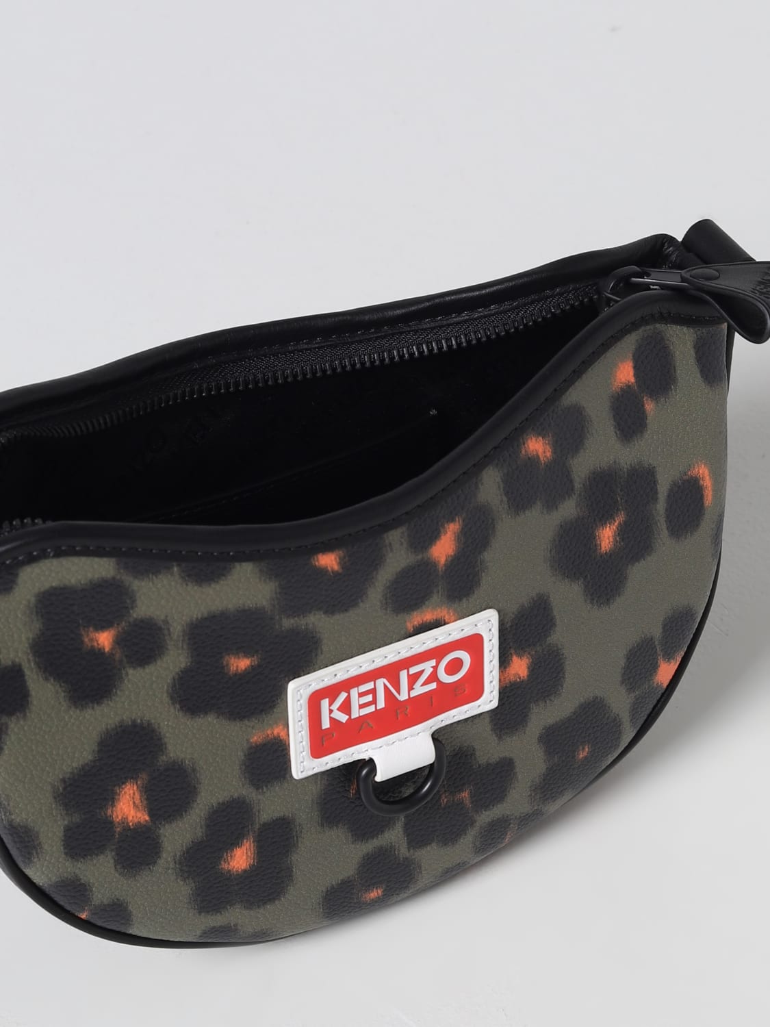 KENZO SAC PORTÉ ÉPAULE: Sac porté main femme Kenzo, Kaki - Img 4