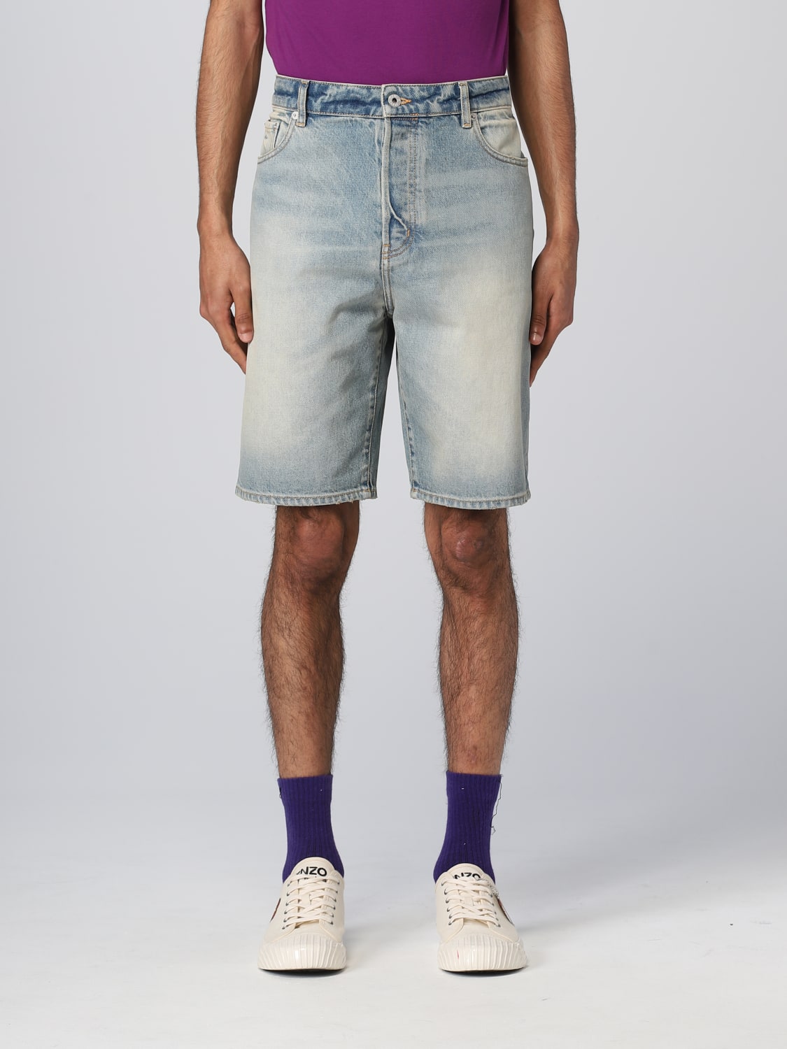 KENZO SHORT: Pants men Kenzo, Blue - Img 1