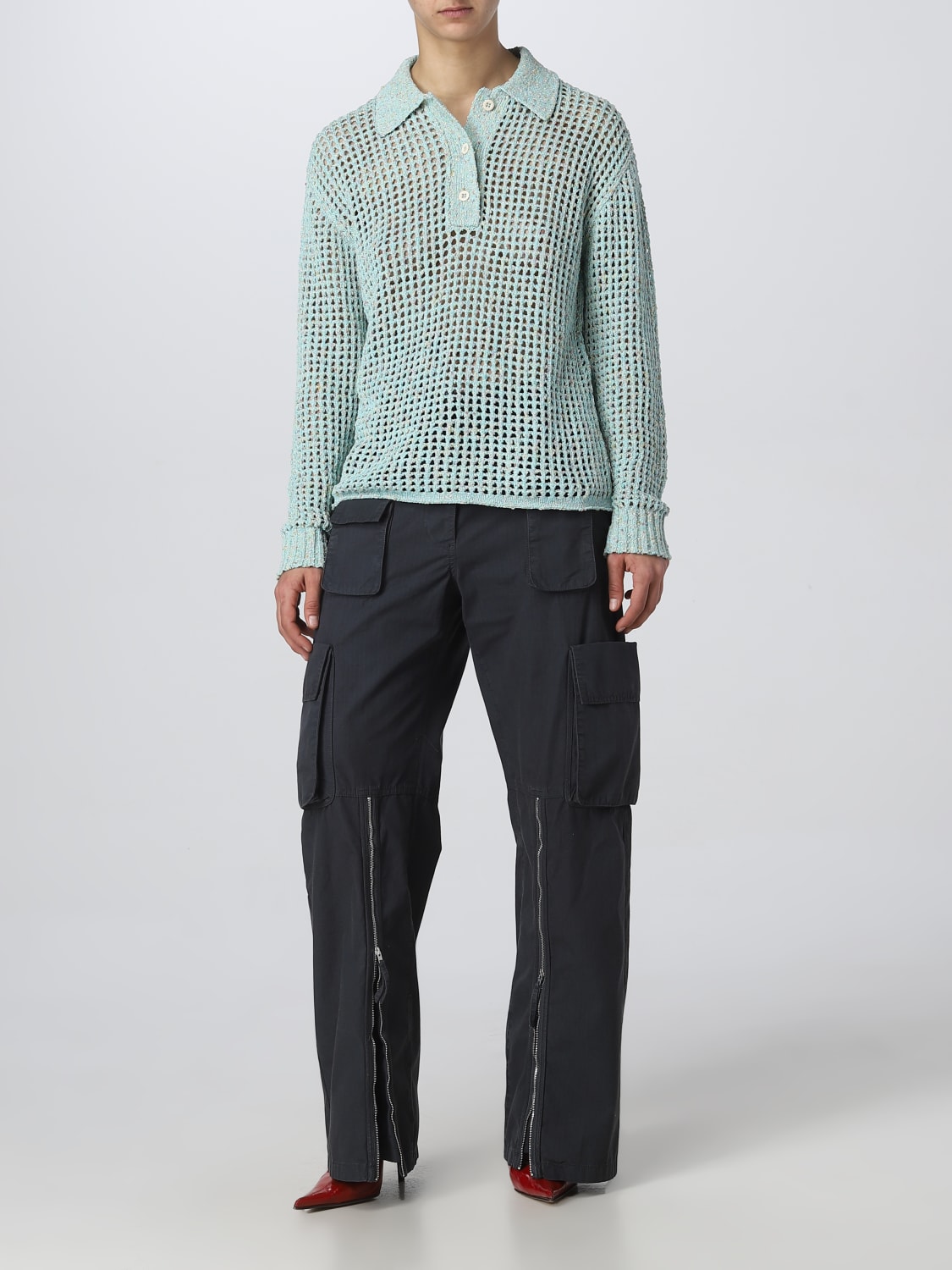 ACNE STUDIOS SWEATER: Acne Studios women's shirt, Water - Img 2