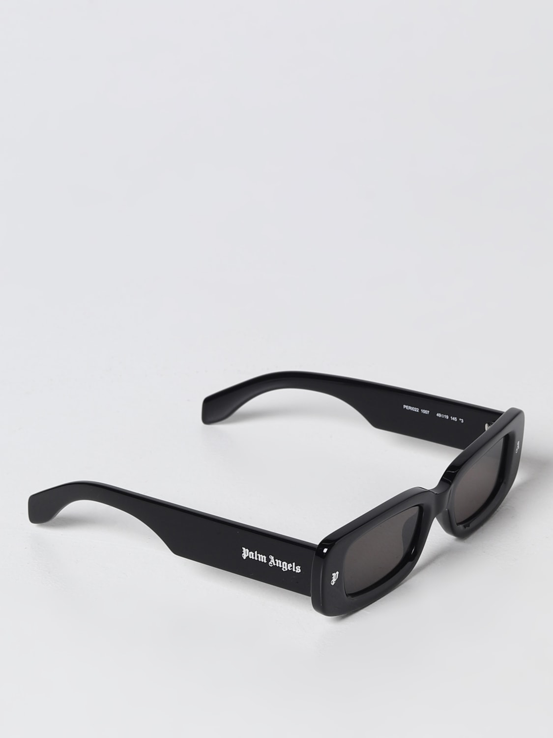 PALM ANGELS SUNGLASSES: Glasses woman Palm Angels, Black - Img 1