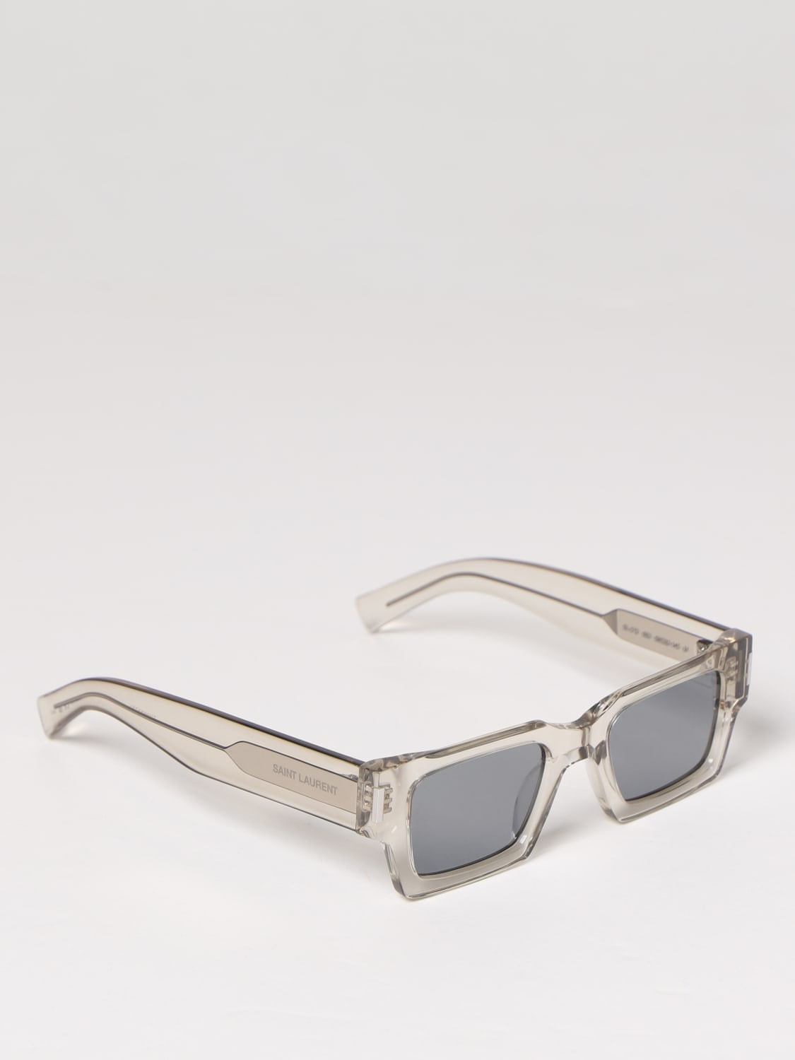 SAINT LAURENT SUNGLASSES: Saint Laurent SL 572 acetate sunglasses, Beige - Img 1