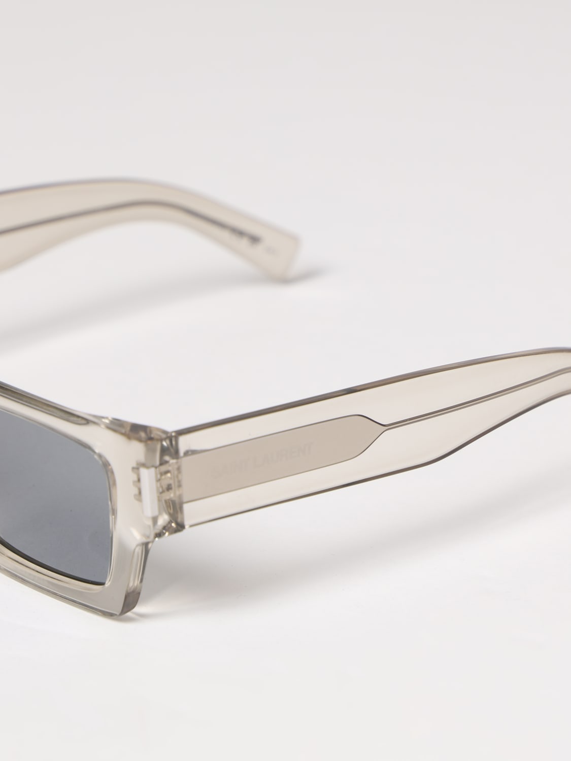 SAINT LAURENT SUNGLASSES: Saint Laurent SL 572 acetate sunglasses, Beige - Img 4