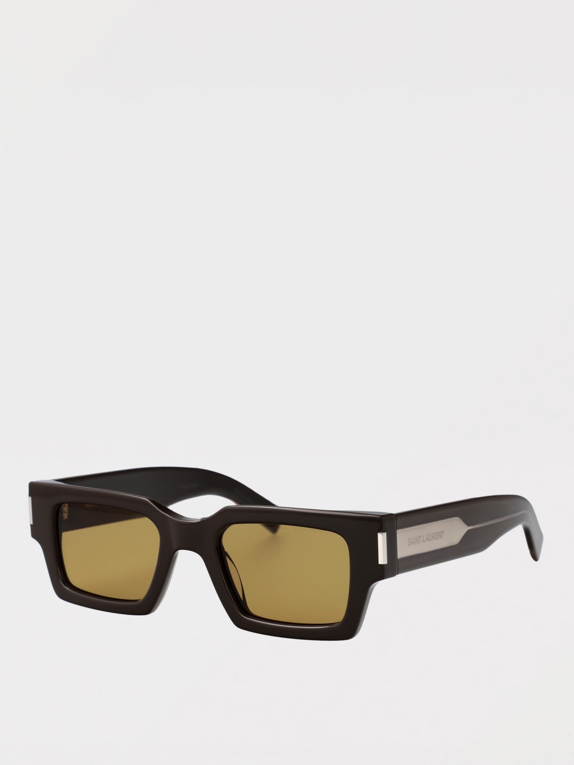 SAINT LAURENT SUNGLASSES: Saint Laurent SL 572 acetate sunglasses, Brown - Img 1