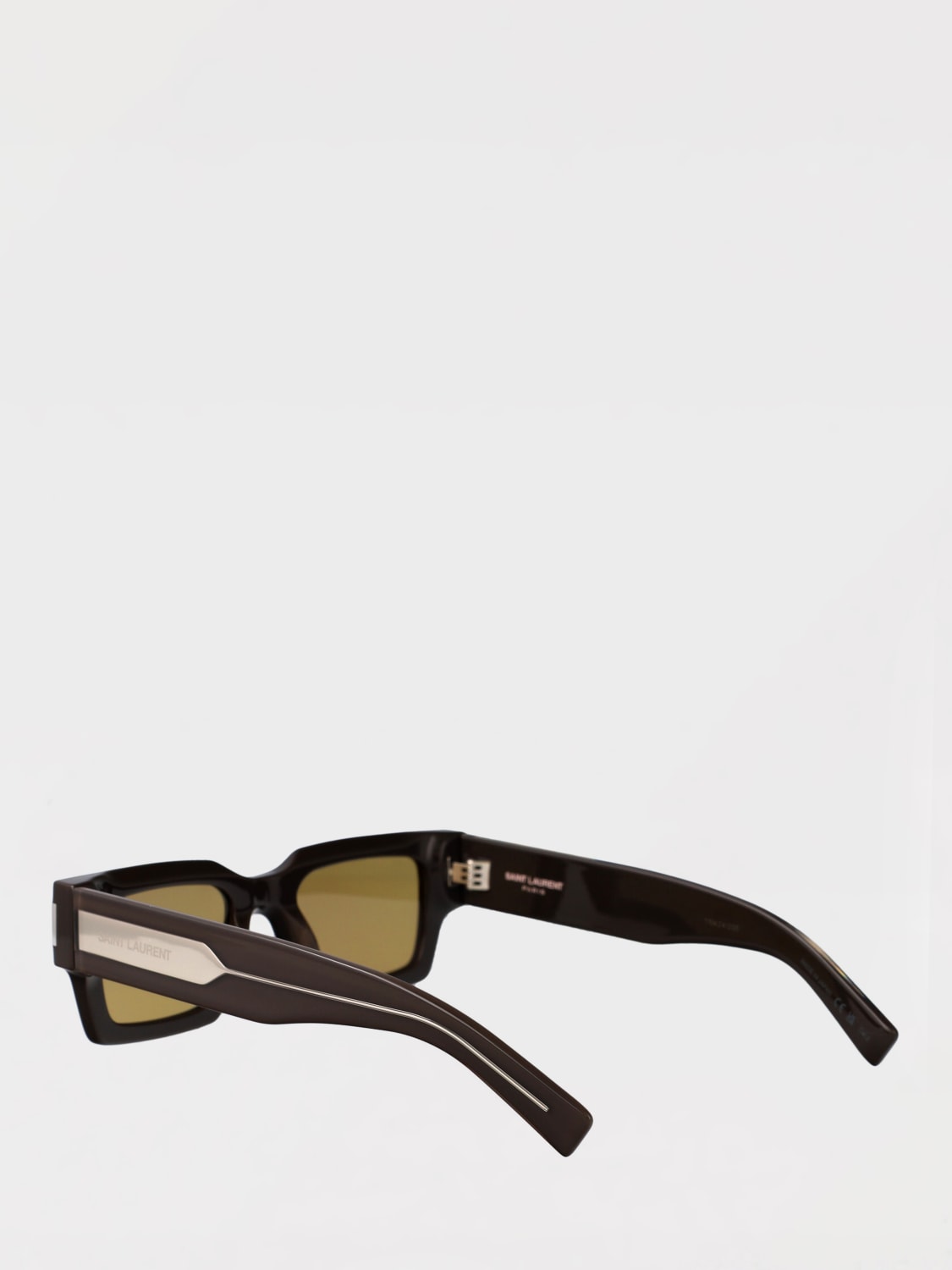 SAINT LAURENT SUNGLASSES: Saint Laurent SL 572 acetate sunglasses, Brown - Img 3