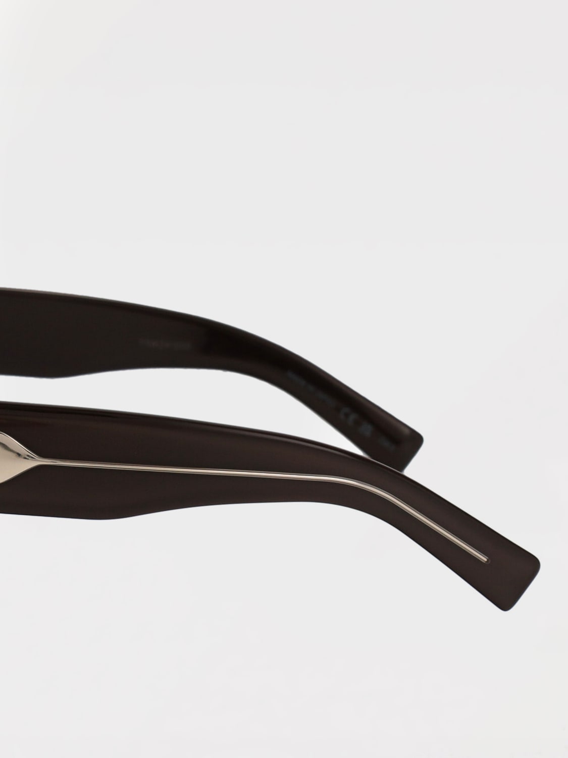 SAINT LAURENT SUNGLASSES: Saint Laurent SL 572 acetate sunglasses, Brown - Img 4