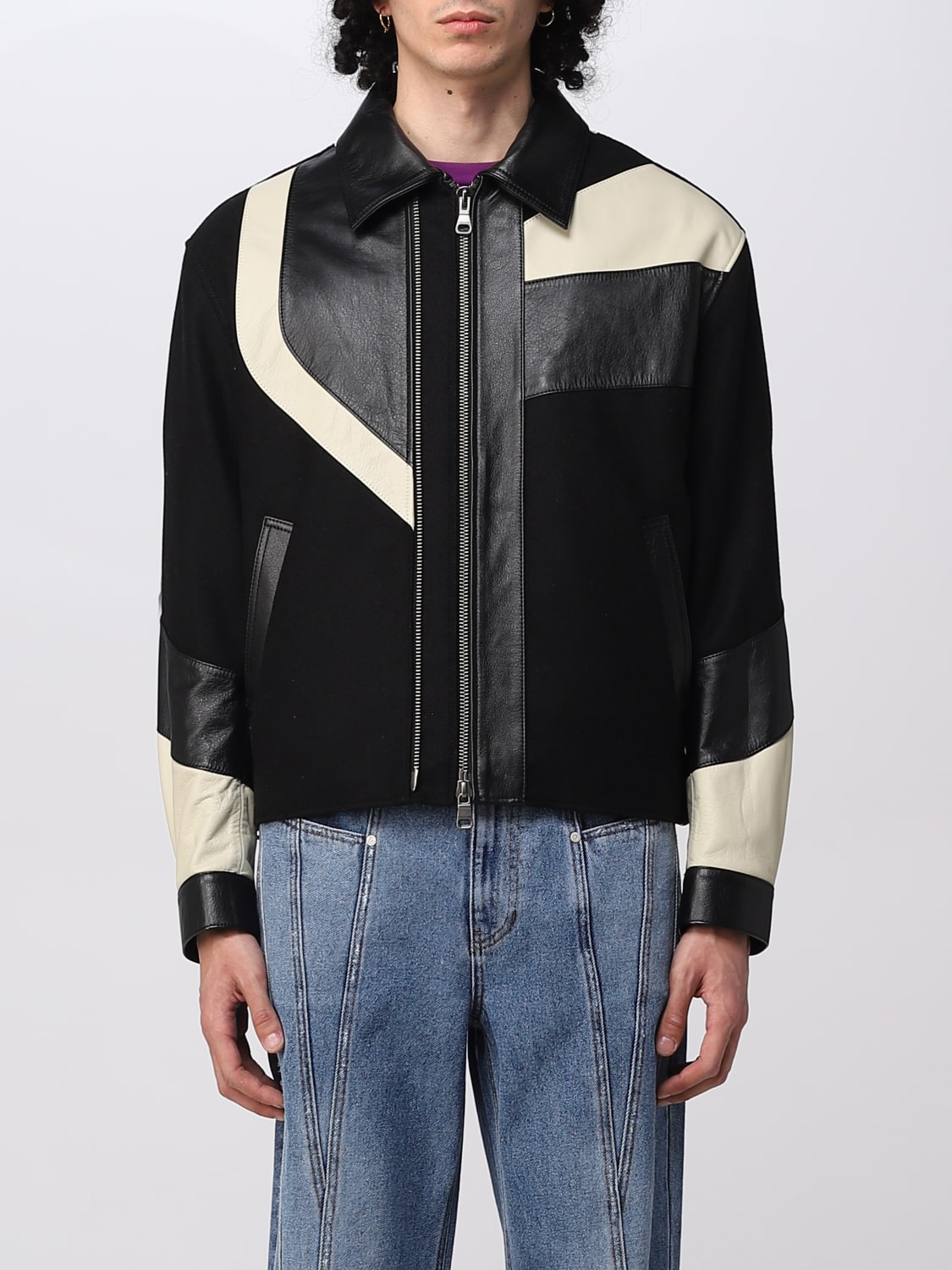 ANDERSSON BELL: Jacket men - Black | Andersson Bell jacket AWA502M online  at GIGLIO.COM