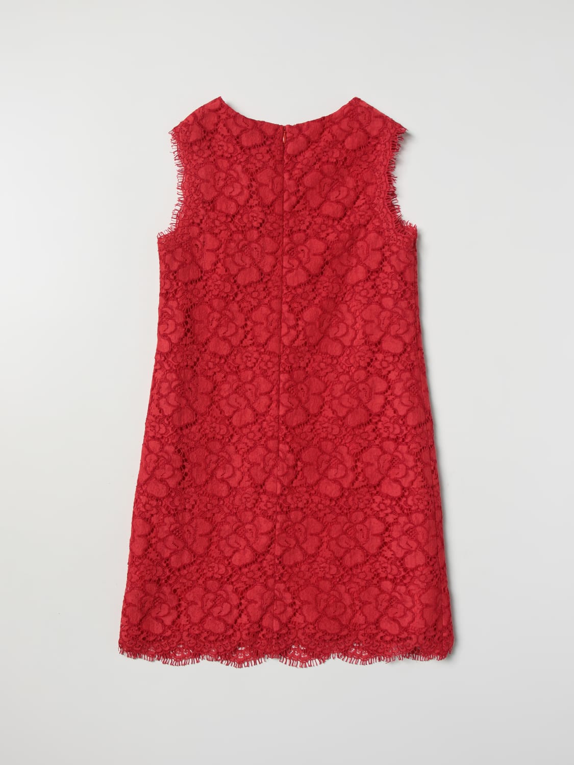 DOLCE & GABBANA DRESS: Dolce & Gabbana lace dress, Red - Img 2