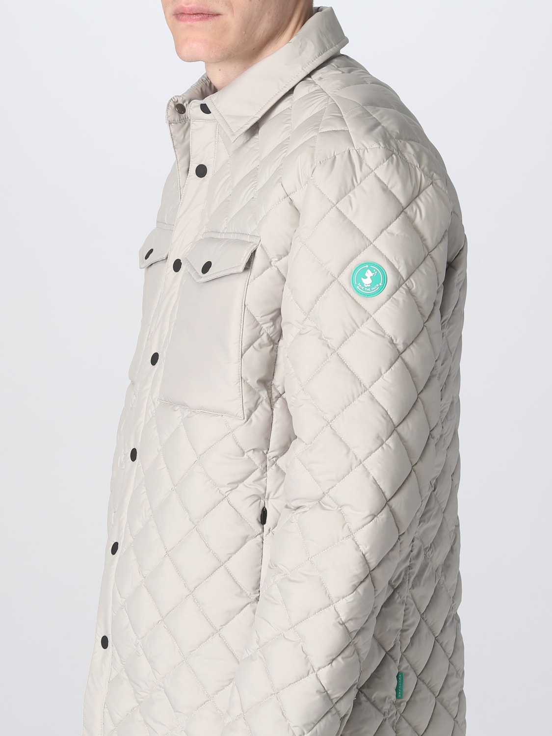 SAVE THE DUCK JACKE: Jacke herren Save The Duck, Grau - Img 4