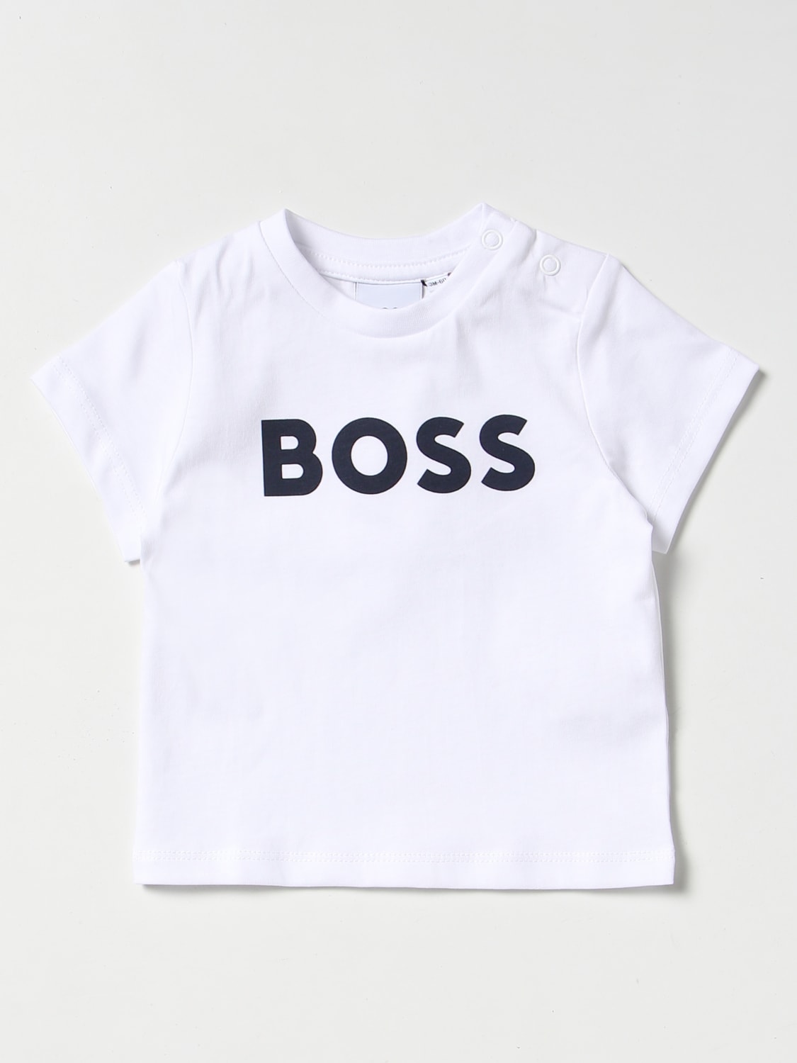 BOSS T-SHIRT: T-shirt kids Boss Kidswear, White - Img 1