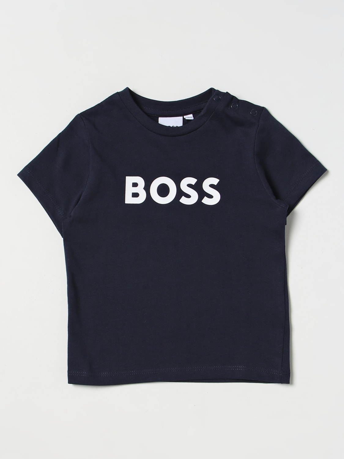 BOSS T-SHIRT: T-shirt kids Boss Kidswear, Blue - Img 1
