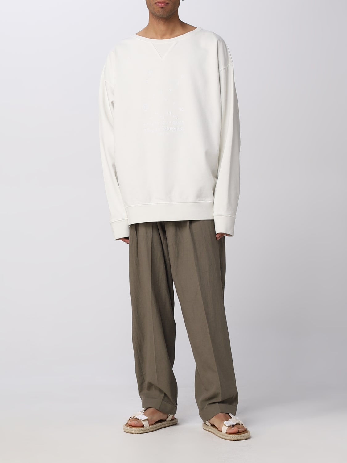 Maison Margiela ホワイト スウェット