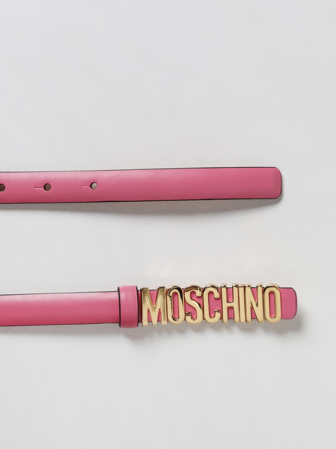 MOSCHINO COUTURE BELT: Belt woman Moschino Couture, Pink - Img 2