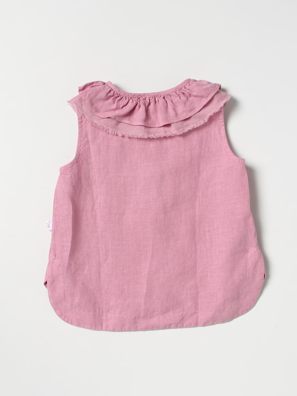 IL GUFO BLUSE: Bluse kinder Il Gufo, Pink - Img 2