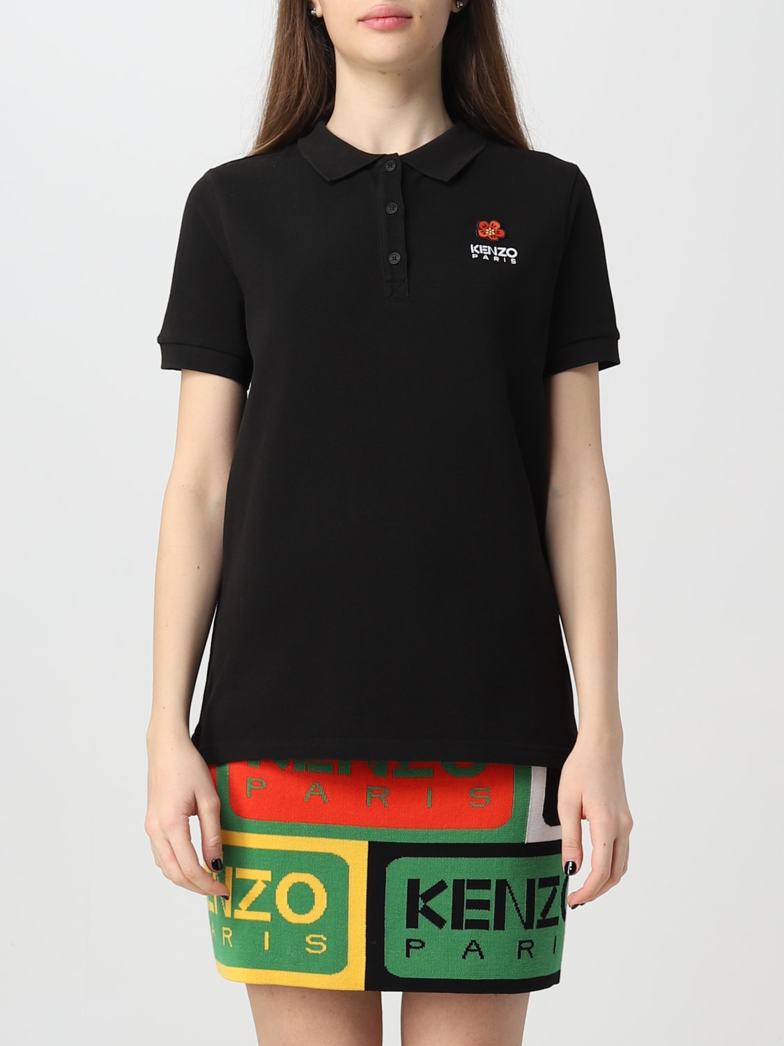 KENZO ポロシャツ: ポロシャツ レディース Kenzo, ブラック - Img 1