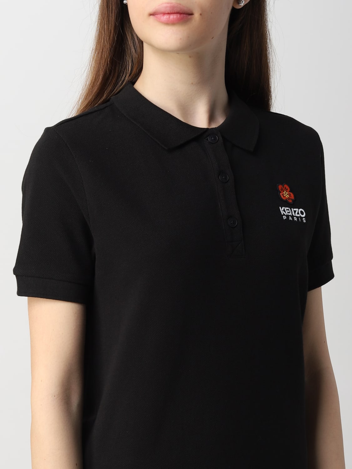 KENZO POLO SHIRT: Polo shirt woman Kenzo, Black - Img 4