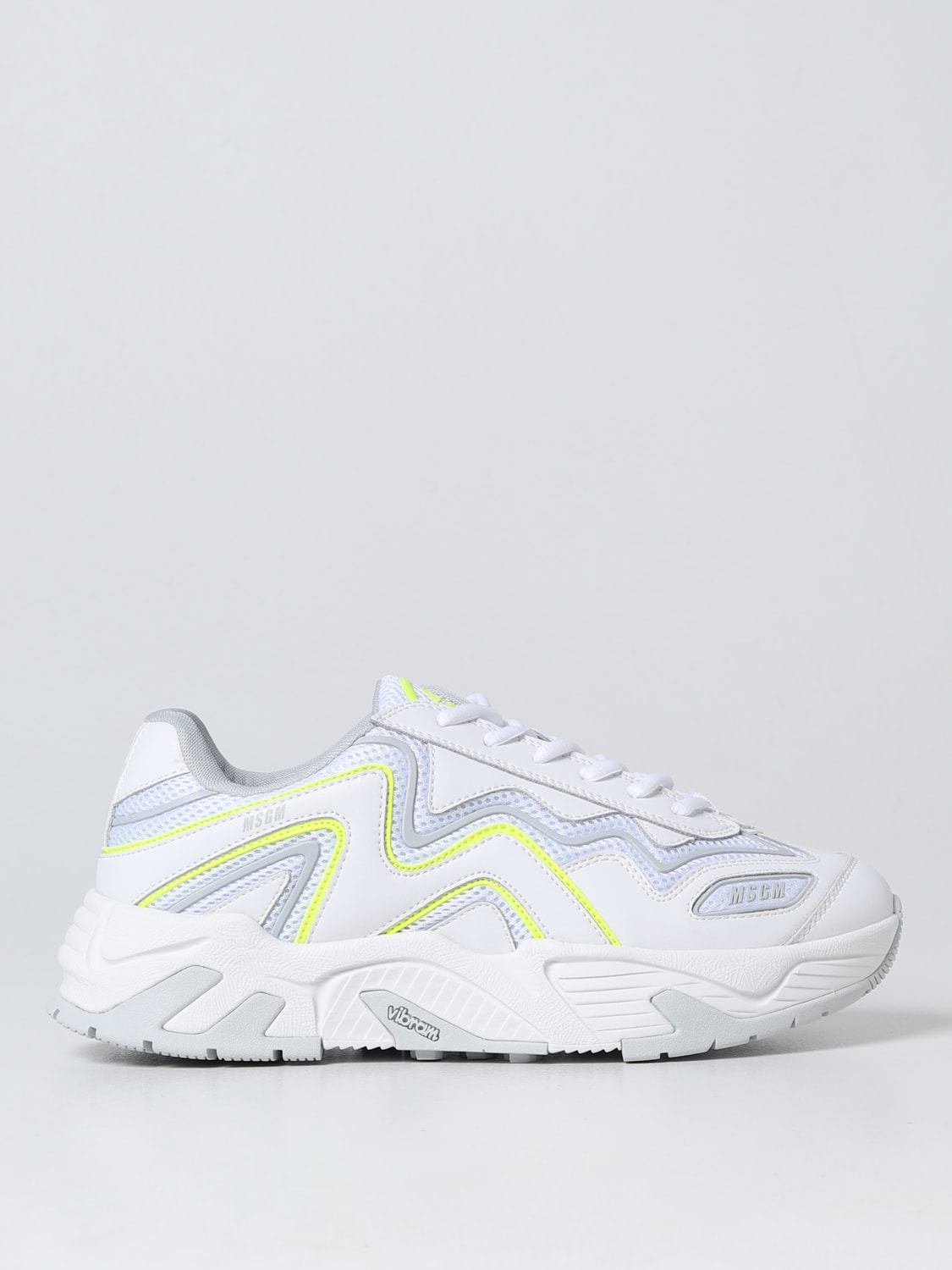 Giglio Sneakers MSGM in pelle e mesh