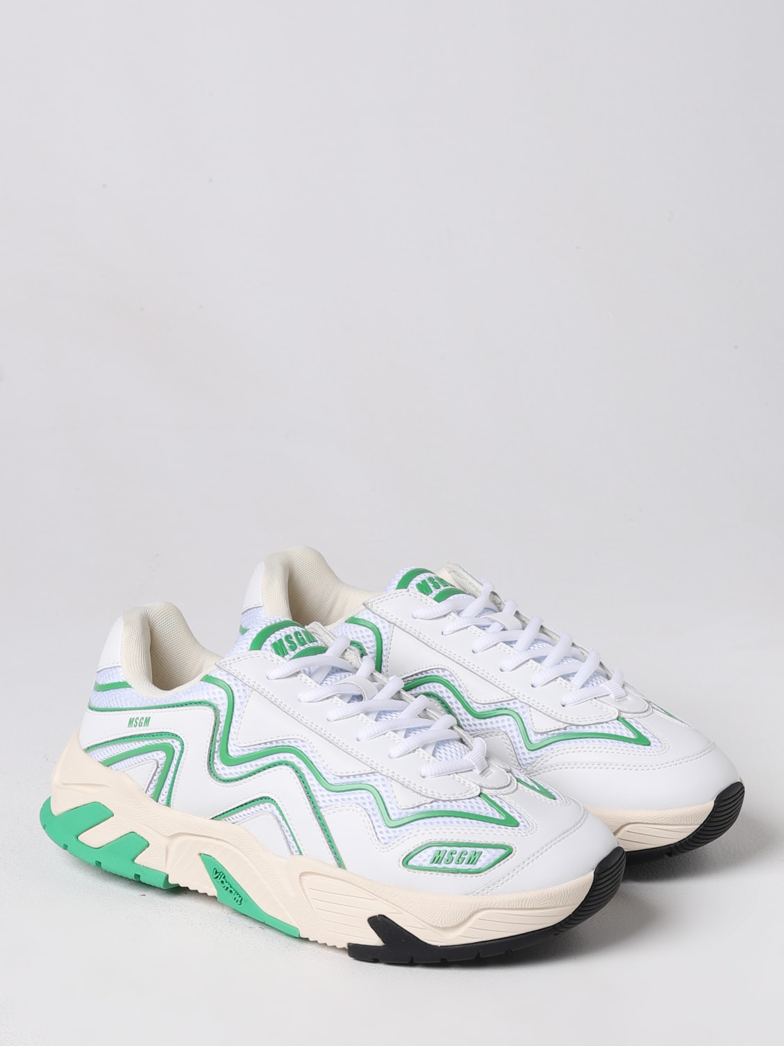 MSGM SNEAKERS: Sneakers herren MSGM, Weiss 1 - Img 2