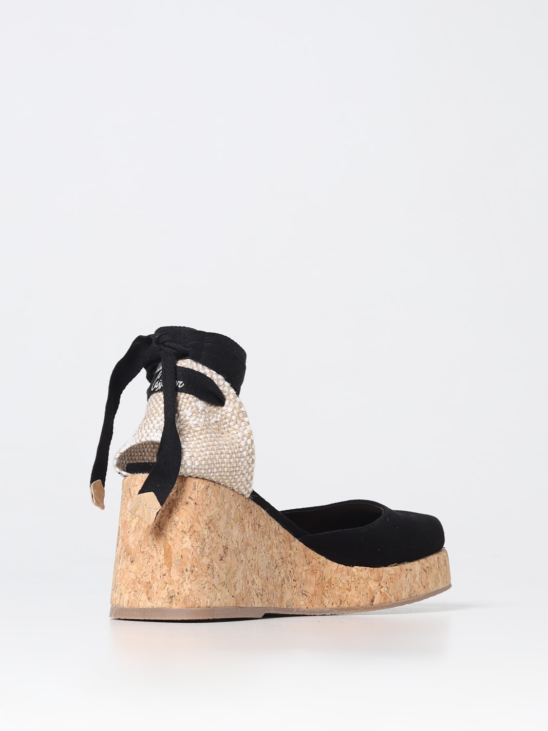 CASTAÑER ESPADRILLE: Wedge shoes woman CastaÑer, Black - Img 3