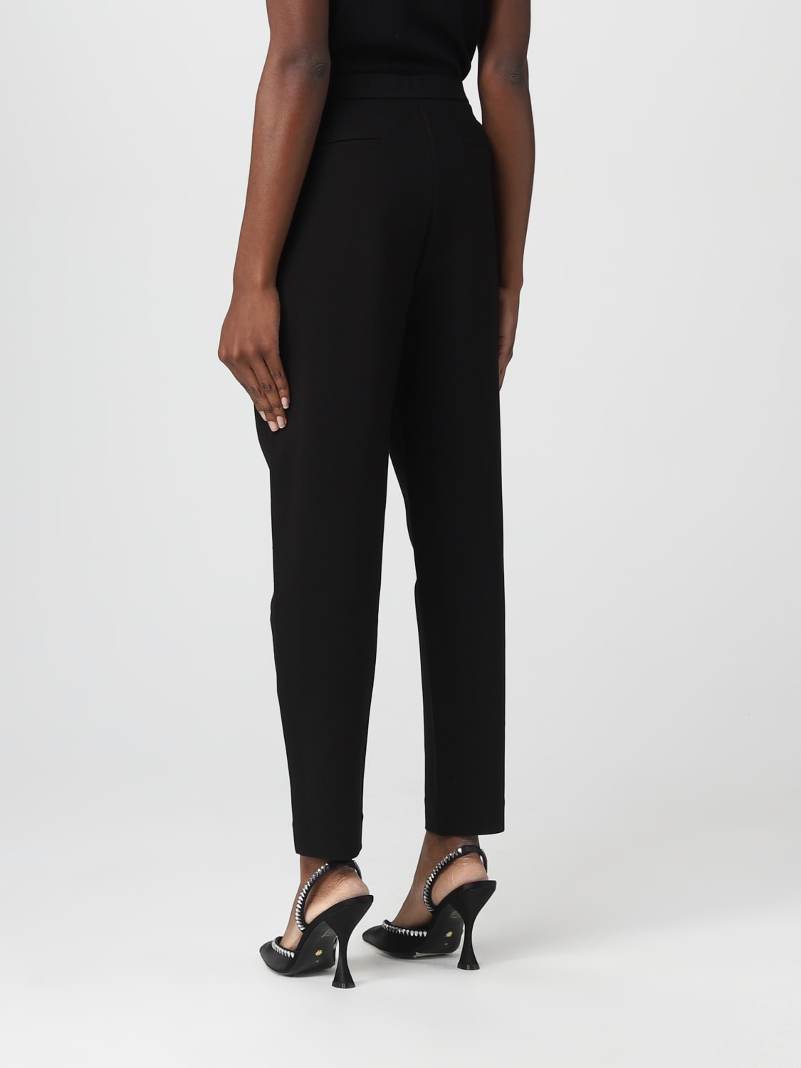 MICHAEL KORS PANTALONI: Pantalone Michael Kors in crêpe, Nero - Img 2