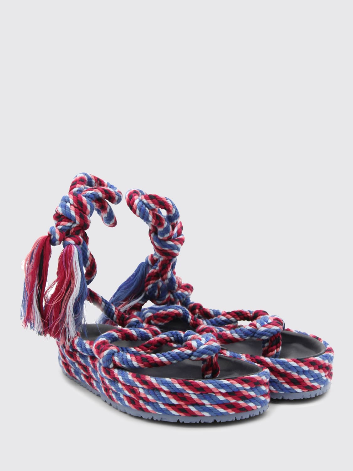 ISABEL MARANT FLAT SANDALS: Heeled sandals woman Isabel Marant, Blue - Img 2