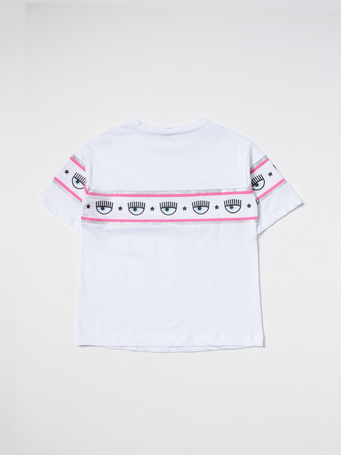 CHIARA FERRAGNI T-SHIRT: T-shirt kids Chiara Ferragni, Blush Pink - Img 2