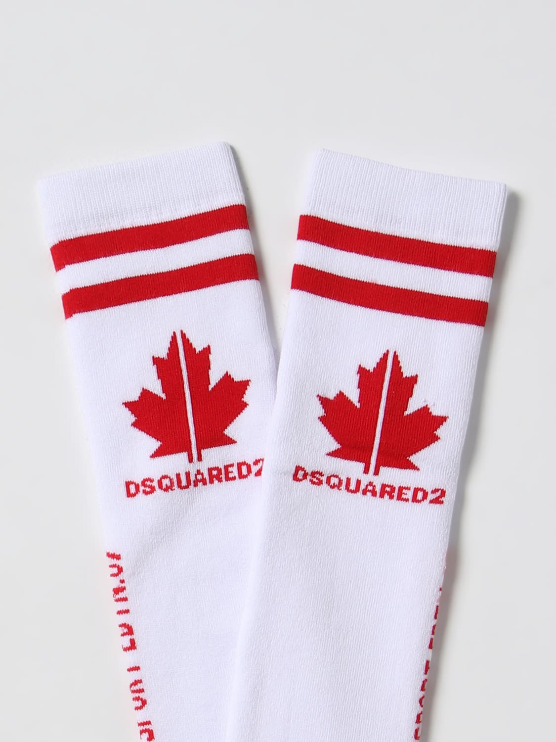 DSQUARED2 CALCETINES: Calcetines niños Dsquared2 Junior, Blanco 1 - Img 2