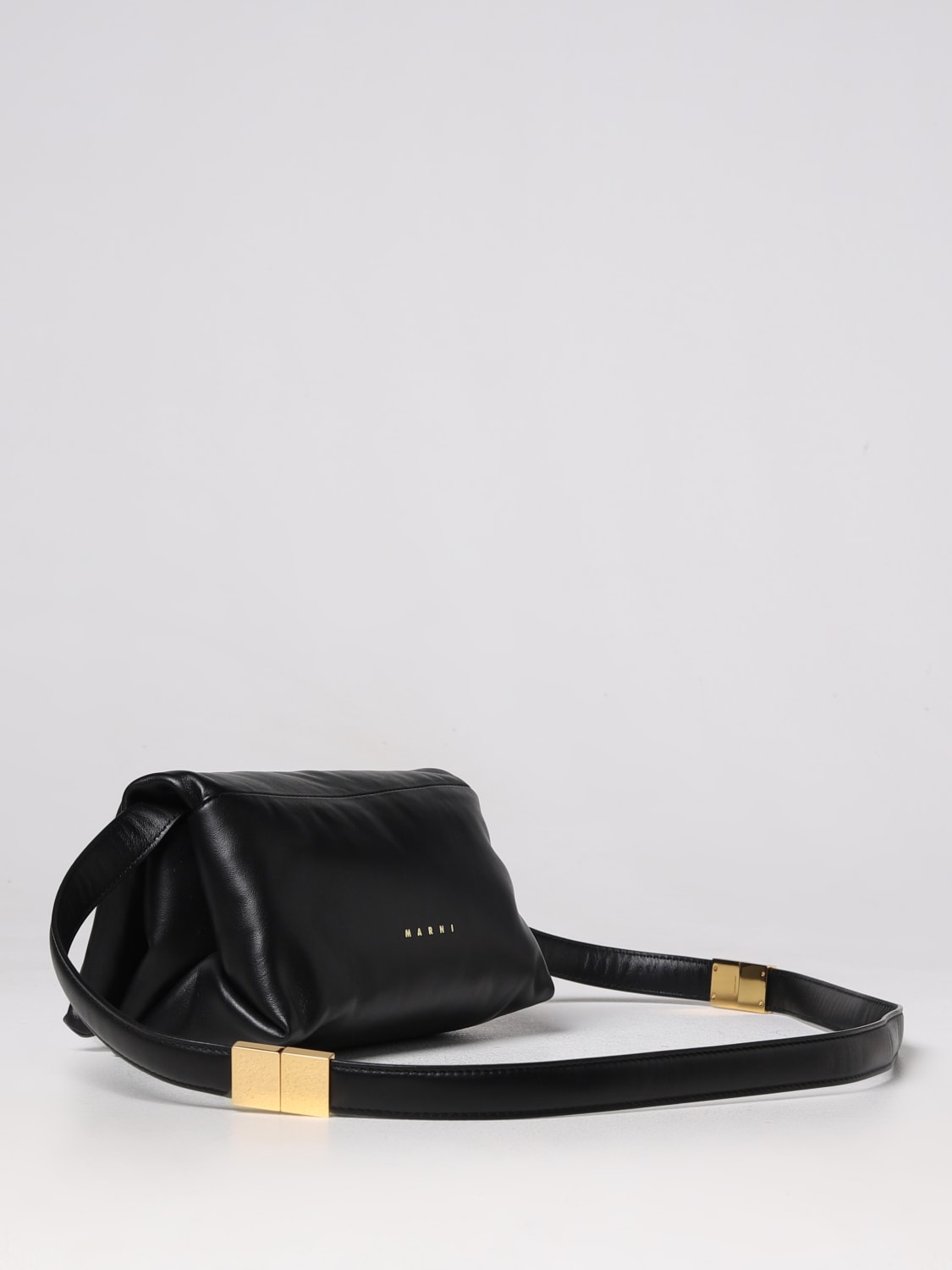 ショルダーバッグ・ポシェット MARNI Woman Crossbody bags Black SBMP0122UOP5298 00N99 MARNI: bag in leather - Black | Marni mini bag